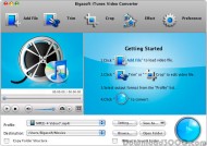 Bigasoft iTunes Video Converter for Mac screenshot